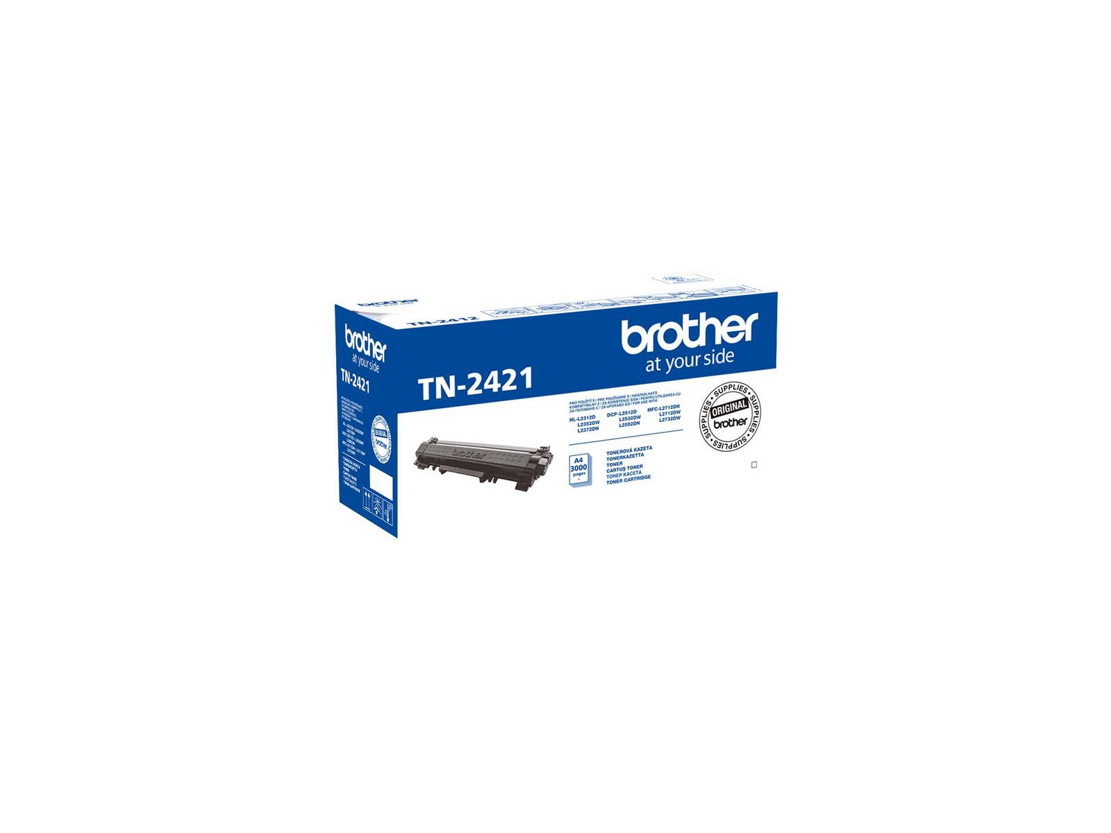 TN2421 TN2421 Brother Tn-2421 Toner Cartridge 1 Pc(S) Original Black TN2421 TN2421 Brother Tn-2421 Toner Cartridge 1 Pc(S) Original Black