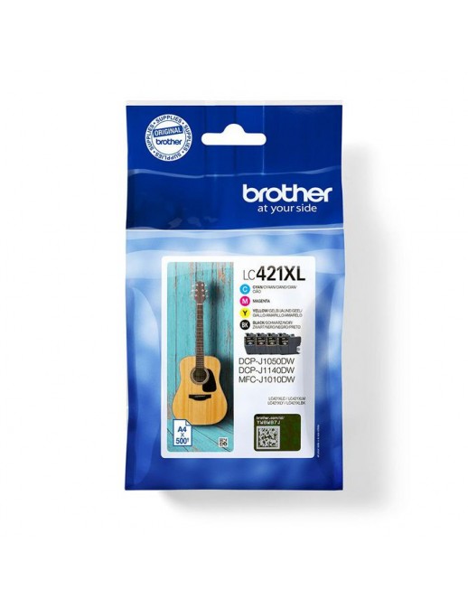 LC421XLVALDR LC421XLVALDR Brother LC421XL HY VALUE BP INK & DR SEC TAG - MOQ 4