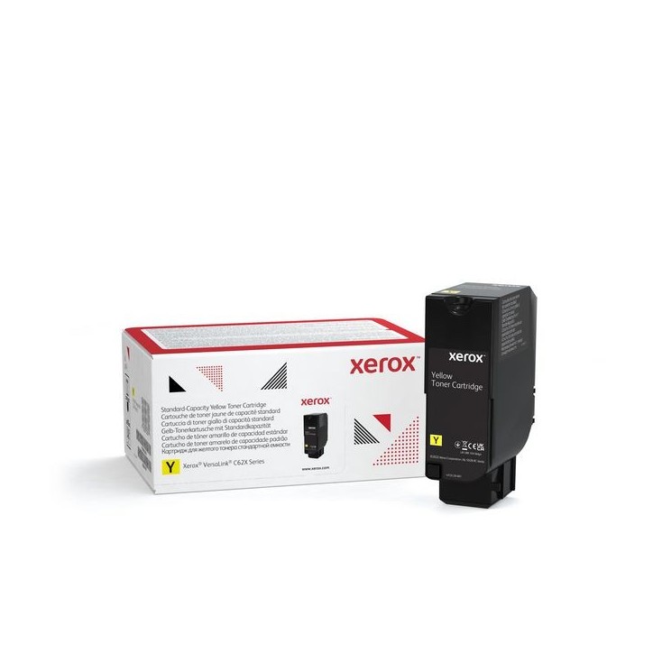 006R04619 Xerox Rsalink C625 Color Multifunction Printer Yellow Standard Capacity Toner Cartridge (6,000 Pages) - 006R04619