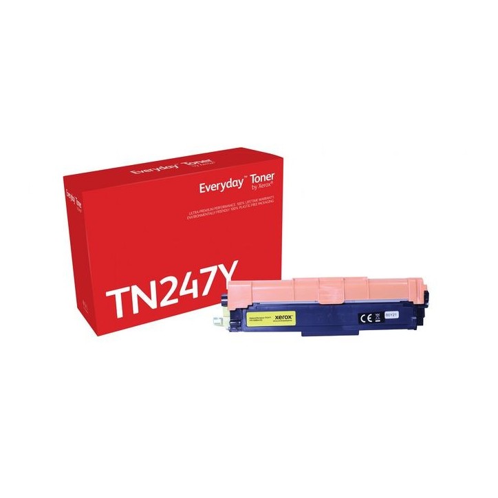 006R04320 Xerox Everyday Yellow Toner Compatible With Brother Tn-247Y, High Yield