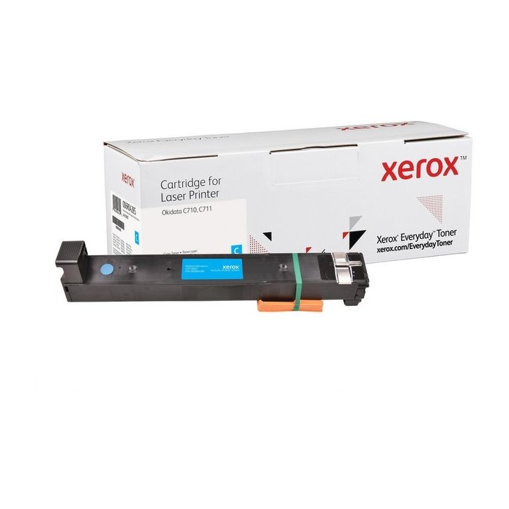 006R04285 Xerox Everyday Cyan Toner Compatible With Oki 44318607, Standard Yield