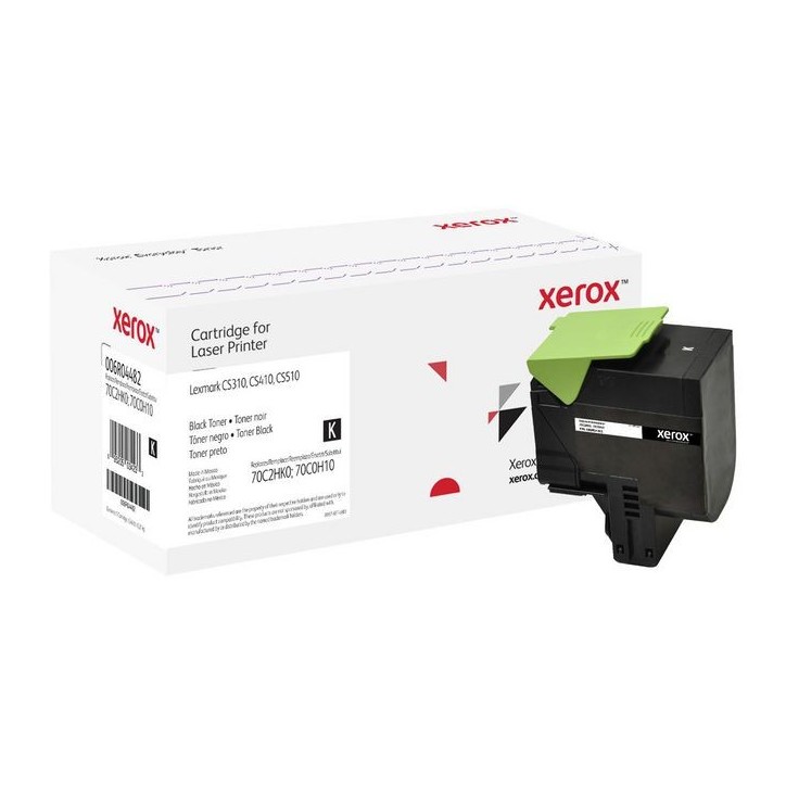 006R04482 Xerox Everyday Black Toner Compatible With Lexmark 70C2Hk0 70C0H10, High Yield