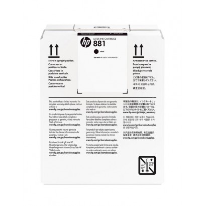 CR334A CR334A HP 881 5-Liter Black Latex Ink Cartridge