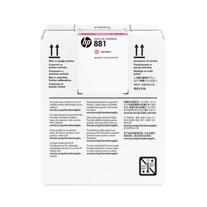 CR336A HP 881 5-liter Light Magenta Latex Ink Cartridge