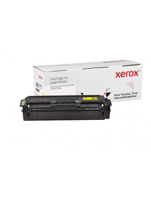 006R04311 Xerox Everyday Yellow Toner Compatible With Samsung Clt-Y504S, Standard Yield