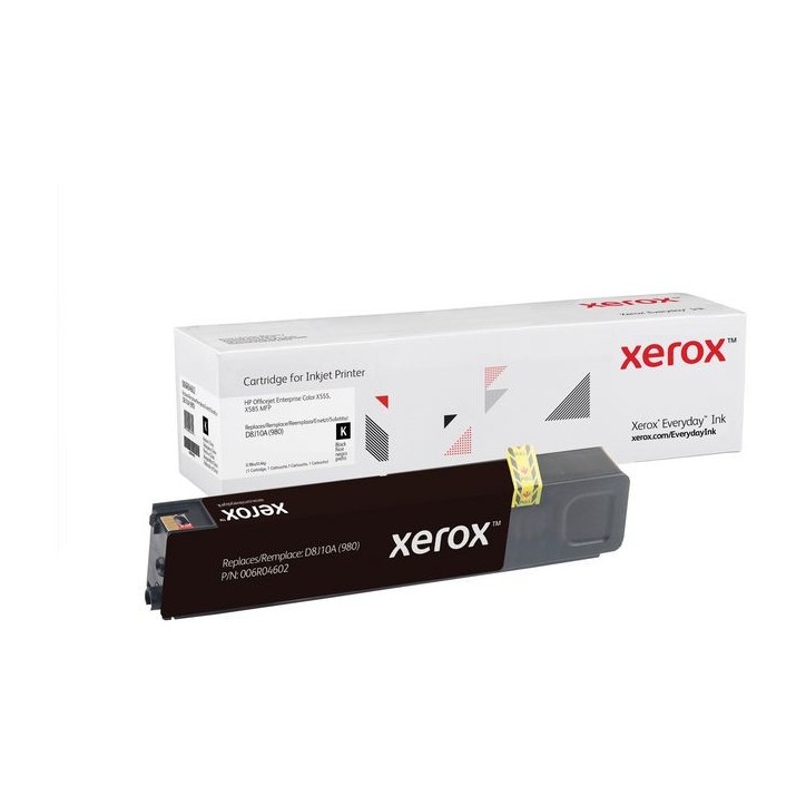006R04602 Xerox Everyday Black Toner Compatible With Hp 980 (D8J10A), Standard Yield