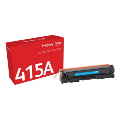 006R04185 006R04185 Xerox Everyday Cyan Toner Compatible With Hp 415A (W2031A), Standard Yield