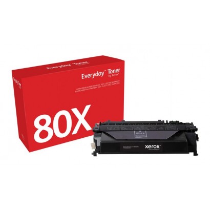 006R03647 Xerox Everyday Black Toner Compatible With Hp 80X (Cf280X), Extra High Yield