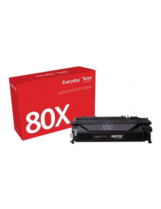 006R03647 Xerox Everyday Black Toner Compatible With Hp 80X (Cf280X), Extra High Yield