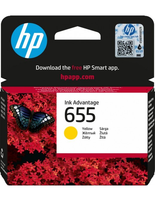 CZ112AE CZ112AE HP 655 Yellow Original Ink Advantage Cartridge