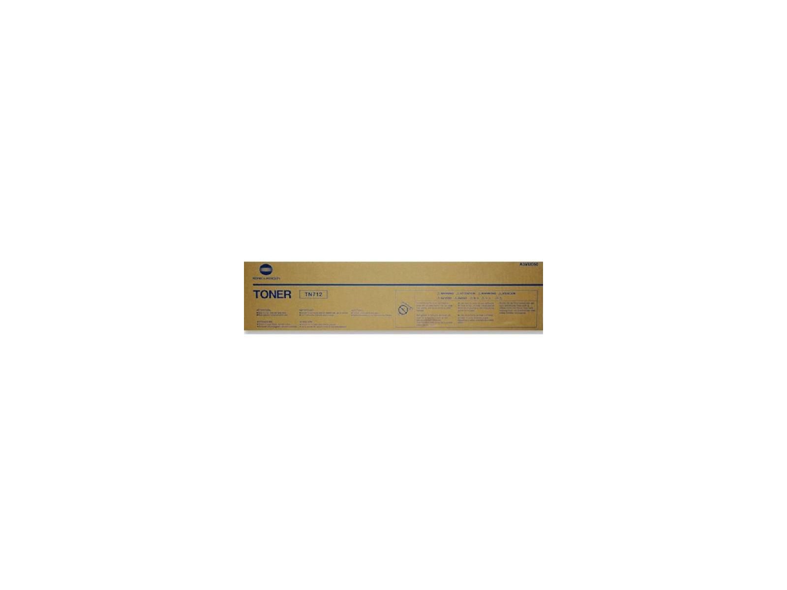 A3VU050 A3VU050 Konica Minolta Tn712 Toner Cartridge 1 Pc(S) Original Black 825346 A3VU050 A3VU050 Konica Minolta Tn712 Toner Cartridge 1 Pc(S) Original Black 825346