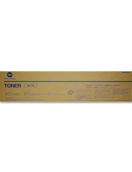 A3VU050 Konica Minolta Tn712 Toner Cartridge 1 Pc(S) Original Black 825346