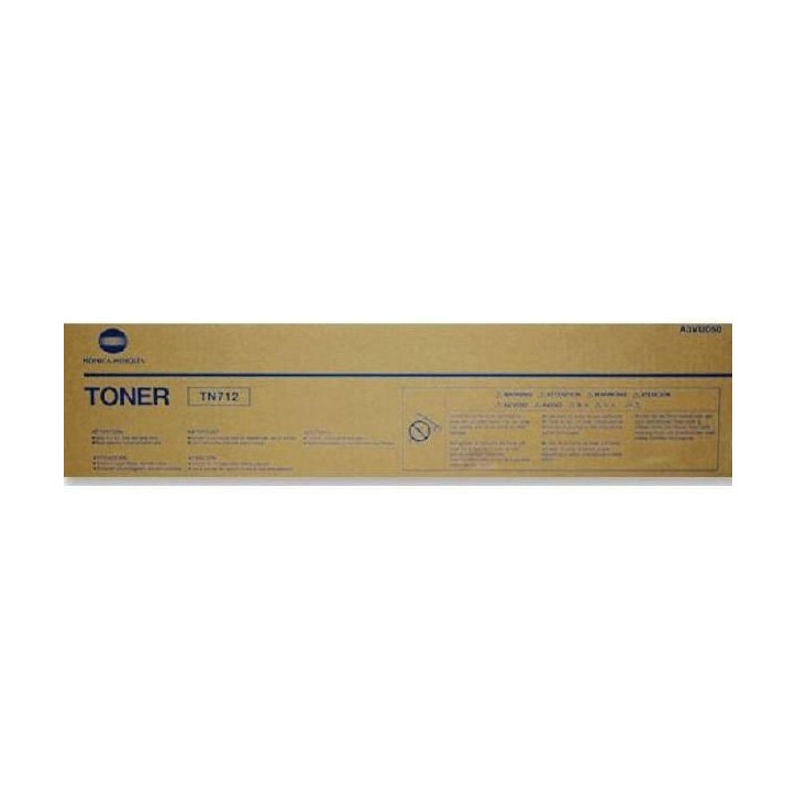 A3VU050 Konica Minolta Tn712 Toner Cartridge 1 Pc(S) Original Black 825346