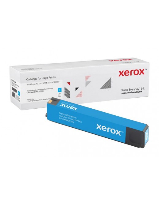 006R04596 Xerox Everyday Cyan Toner Compatible With Hp 971Xl (Cn626Ae, Cn626A, Cn626Am), High Yield