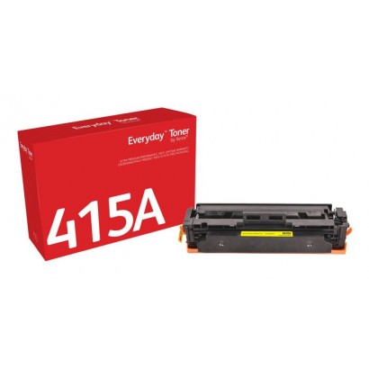 006R04186 Xerox Everyday Yellow Toner Compatible With Hp 415A (W2032A), Standard Yield