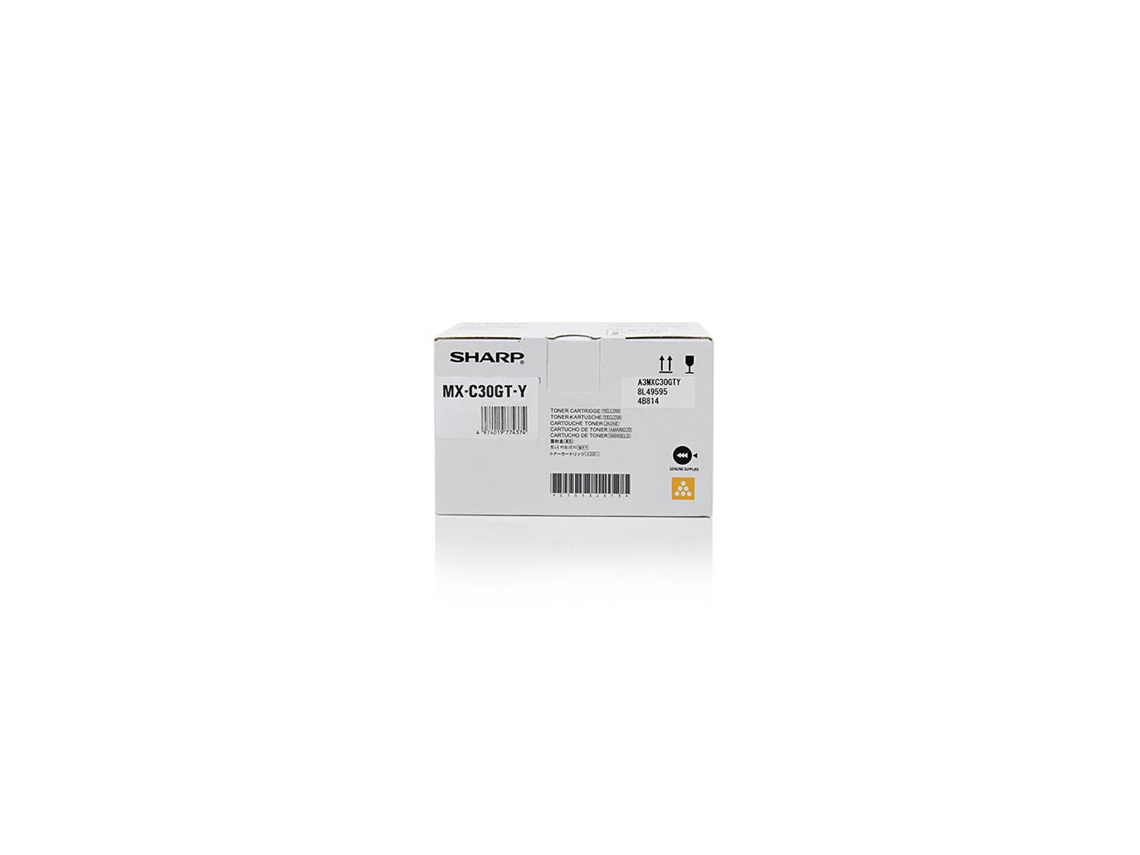 MXC30GTY MXC30GTY Sharp Toner Cartridge 1 Pc(S) Original Yellow MXC30GTY MXC30GTY Sharp Toner Cartridge 1 Pc(S) Original Yellow