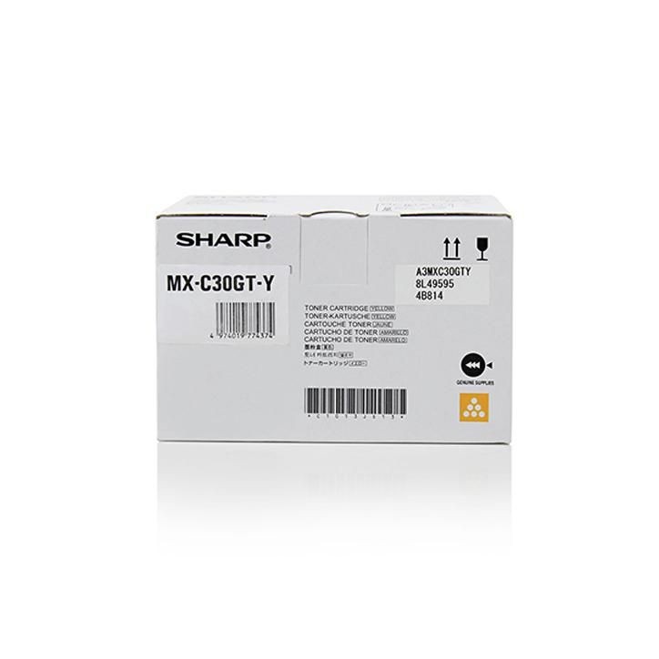 MXC30GTY Sharp Toner Cartridge 1 Pc(S) Original Yellow MXC30GTY Sharp Toner Cartridge 1 Pc(S) Original Yellow
