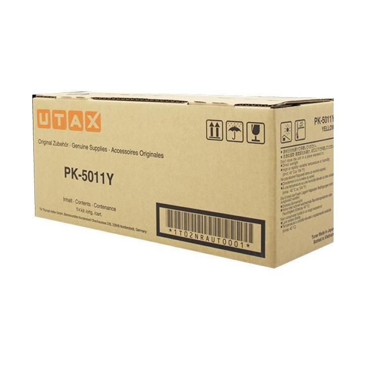 1T02NRAUT0 Utax Toner Cartridge 1 Pc(S) Original Yellow