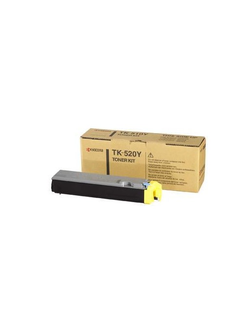 1T02HJAEU0 1T02HJAEU0 Kyocera Tk-520Y Toner Cartridge 1 Pc(S) Original Yellow