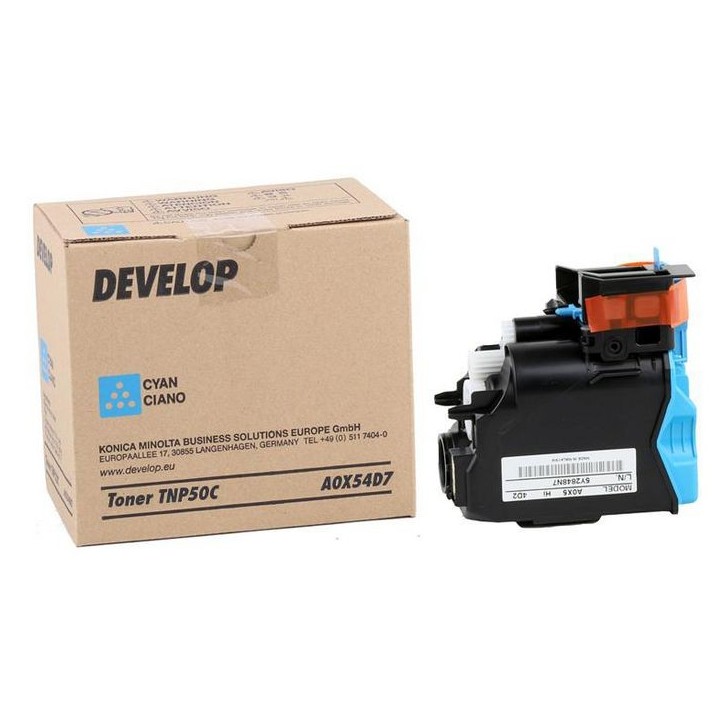 A0X54D7 Develop Toner Cartridge 1 Pc(S) Original Cyan