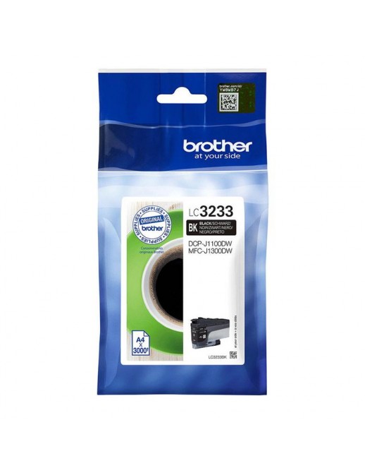 LC3233BK Brother Lc-3233Bk Ink Cartridge 1 Pc(S) Original Standard Yield Black