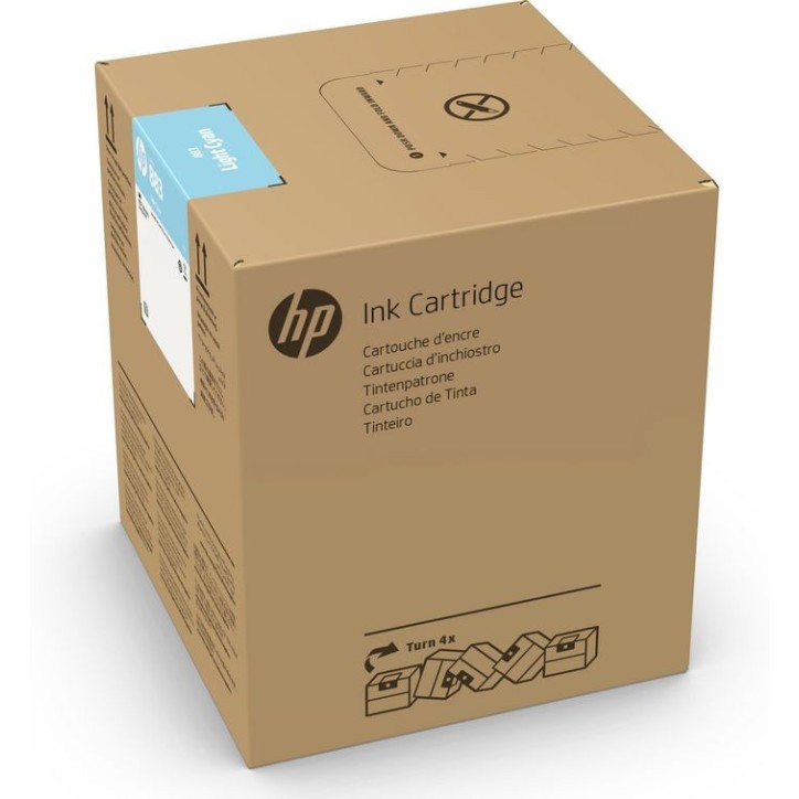 G0Z32A HP 883 5-Liter Light Cyan Latex Ink Cartridge