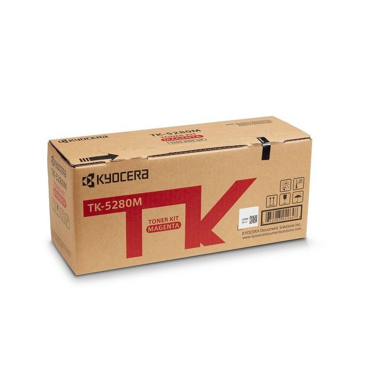1T02TWBNL0 Kyocera TK-5280M toner cartridge 1 pc(s) Original Magenta 826163 1T02TWBNL0 Kyocera TK-5280M toner cartridge 1 pc(s) Original Magenta 826163