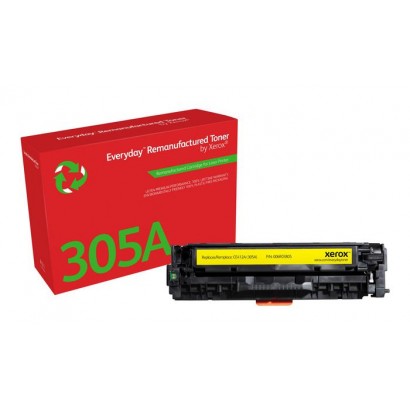 006R03805 Xerox Everyday Yellow Toner Compatible With Hp Ce412A