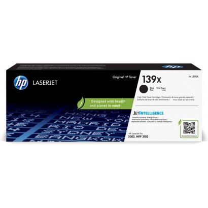 W1390X W1390X HP Laserjet 139X High Yield Black Original Toner Cartridge
