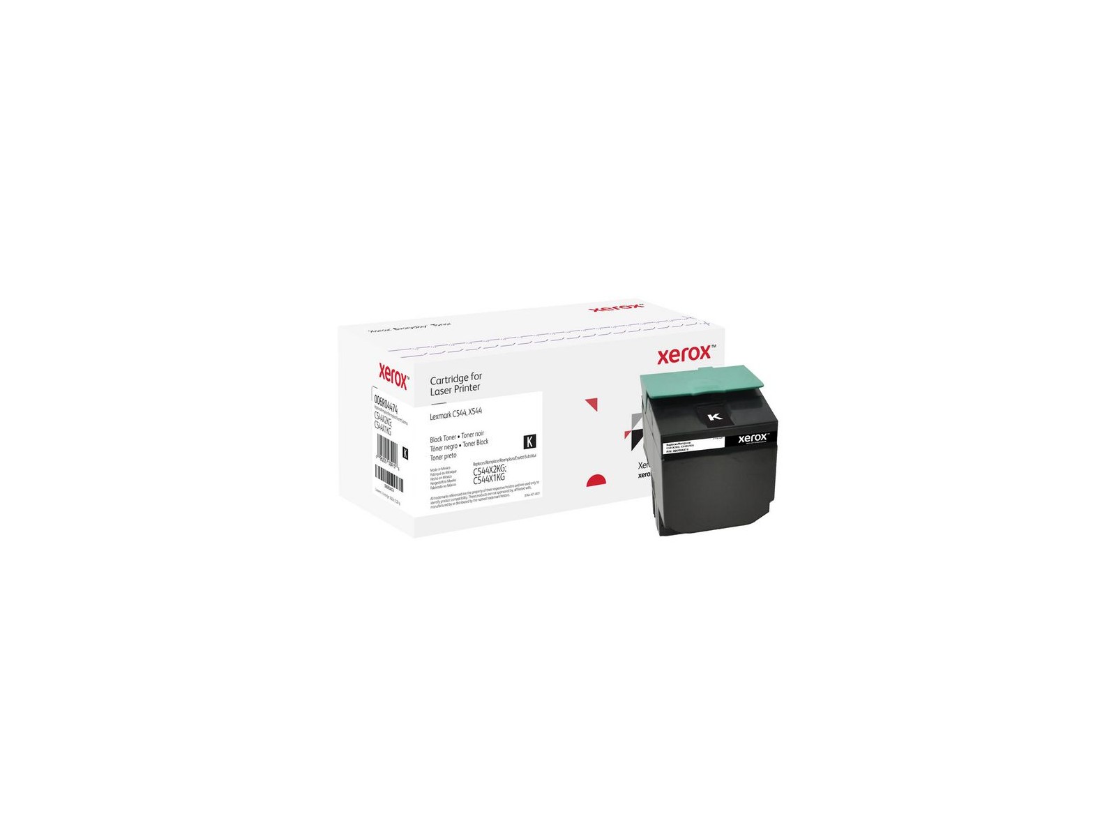 006R04474 006R04474 Xerox Everyday Black Toner Compatible With Lexmark C544X2Kg C544X1Kg 006R04474 006R04474 Xerox Everyday Black Toner Compatible With Lexmark C544X2Kg C544X1Kg