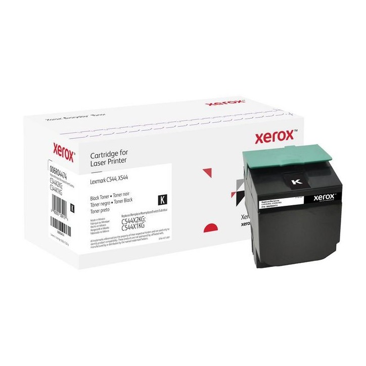 006R04474 Xerox Everyday Black Toner Compatible With Lexmark C544X2Kg C544X1Kg