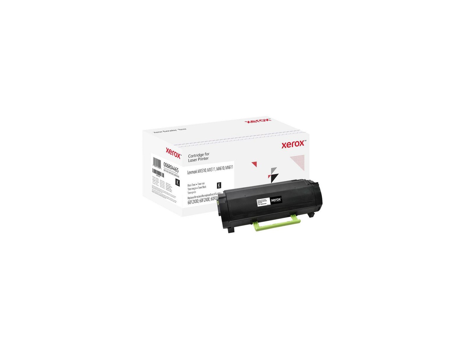 006R04465 006R04465 Xerox Everyday Black Toner Compatible With Lexmark 60F2X00 60F2X0E 60F0Xa0, High Yield