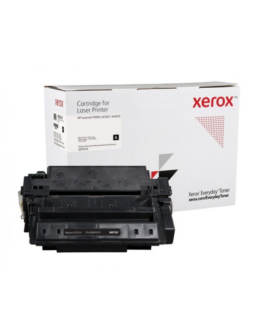 006R03670 Xerox Everyday Black Toner Compatible With Hp Q7551X