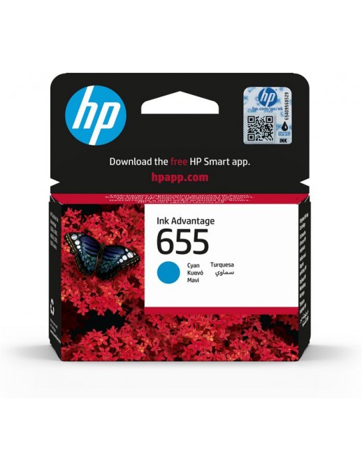 CZ110AE CZ110AE HP 655 Cyan Original Ink Advantage Cartridge