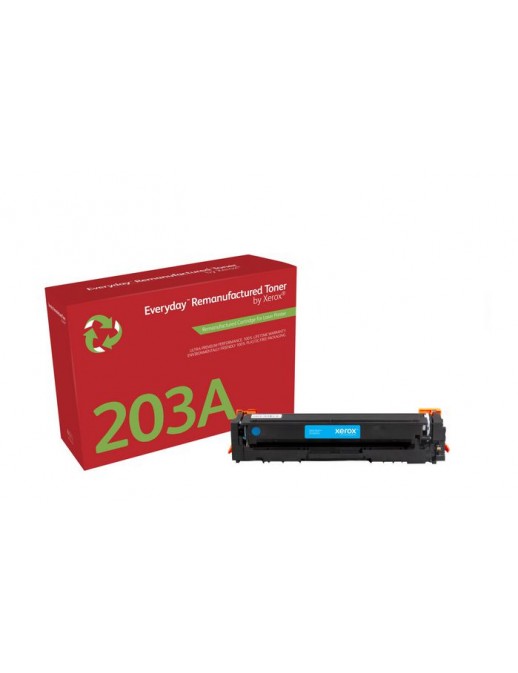 006R03614 Xerox Ay Remanufactured Everyday Cyan Remanufactured Toner By Xerox Replaces Hp 203A (Cf541A), Standard Capacity