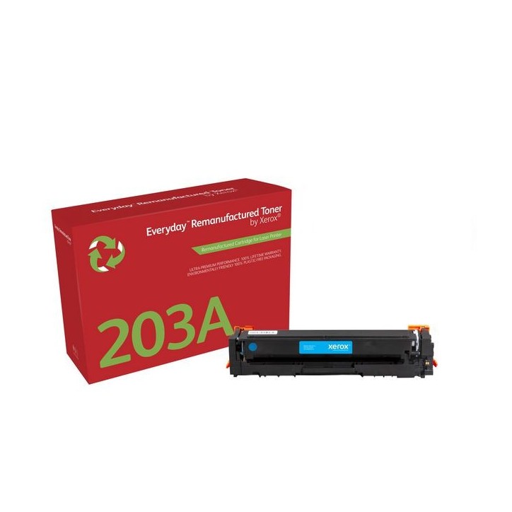 006R03614 Xerox Ay Remanufactured Everyday Cyan Remanufactured Toner By Xerox Replaces Hp 203A (Cf541A), Standard Capacity