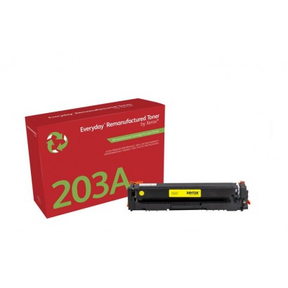 006R03616 Xerox Ay Remanufactured Everyday Yellow Remanufactured Toner By Xerox Replaces Hp 203A...