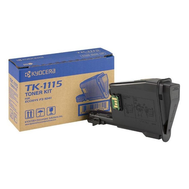 1T02M50NLV Kyocera Tk-1115 Toner Cartridge 1 Pc(S) Original Black 1T02M50NLV Kyocera Tk-1115 Toner Cartridge 1 Pc(S) Original Black