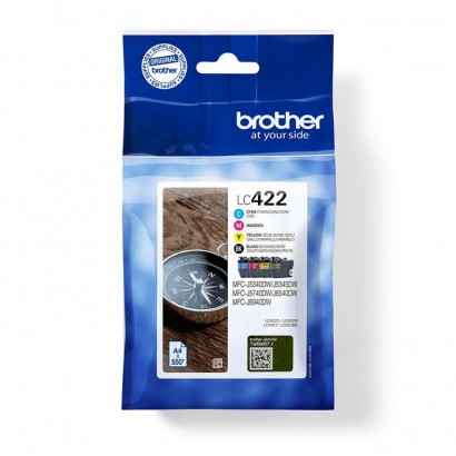 LC422VAL LC422VAL Brother Ink Cartridge 4 Pc(S) Original Black, Cyan, Magenta, Yellow
