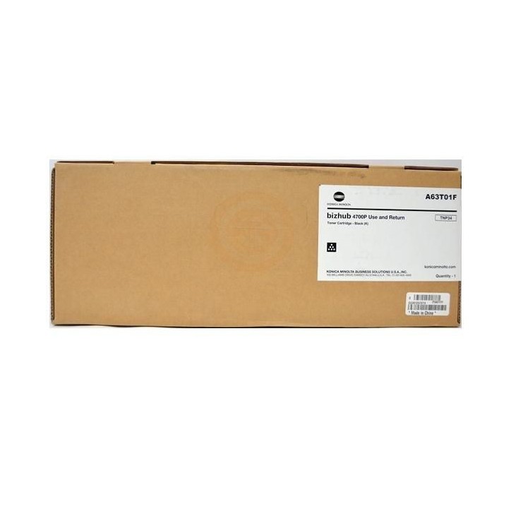 A63T01H Konica Minolta Toner Cartridge 1 Pc(S) Original Black
