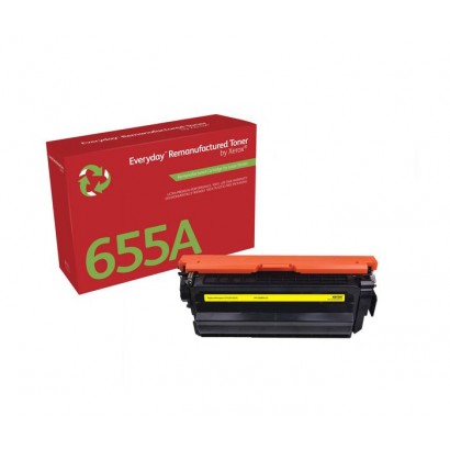 006R04345 Xerox Ay Remanufactured Everyday Yellow Remanufactured Toner By Xerox Replaces Hp 655A...