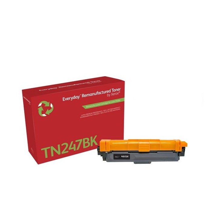 006R04517 Xerox Ay Remanufactured Everyday Black Remanufactured Toner By Xerox Replaces Brother Tn247Bk, High Capacity