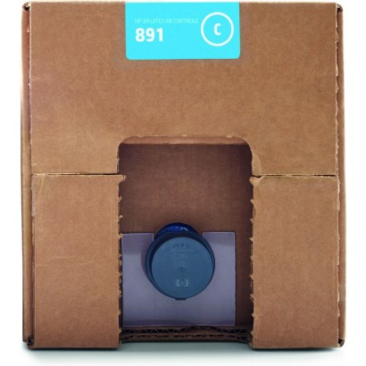G0Y72A G0Y72A HP 3M 891 10-Liter Cyan Latex Ink Cartridge