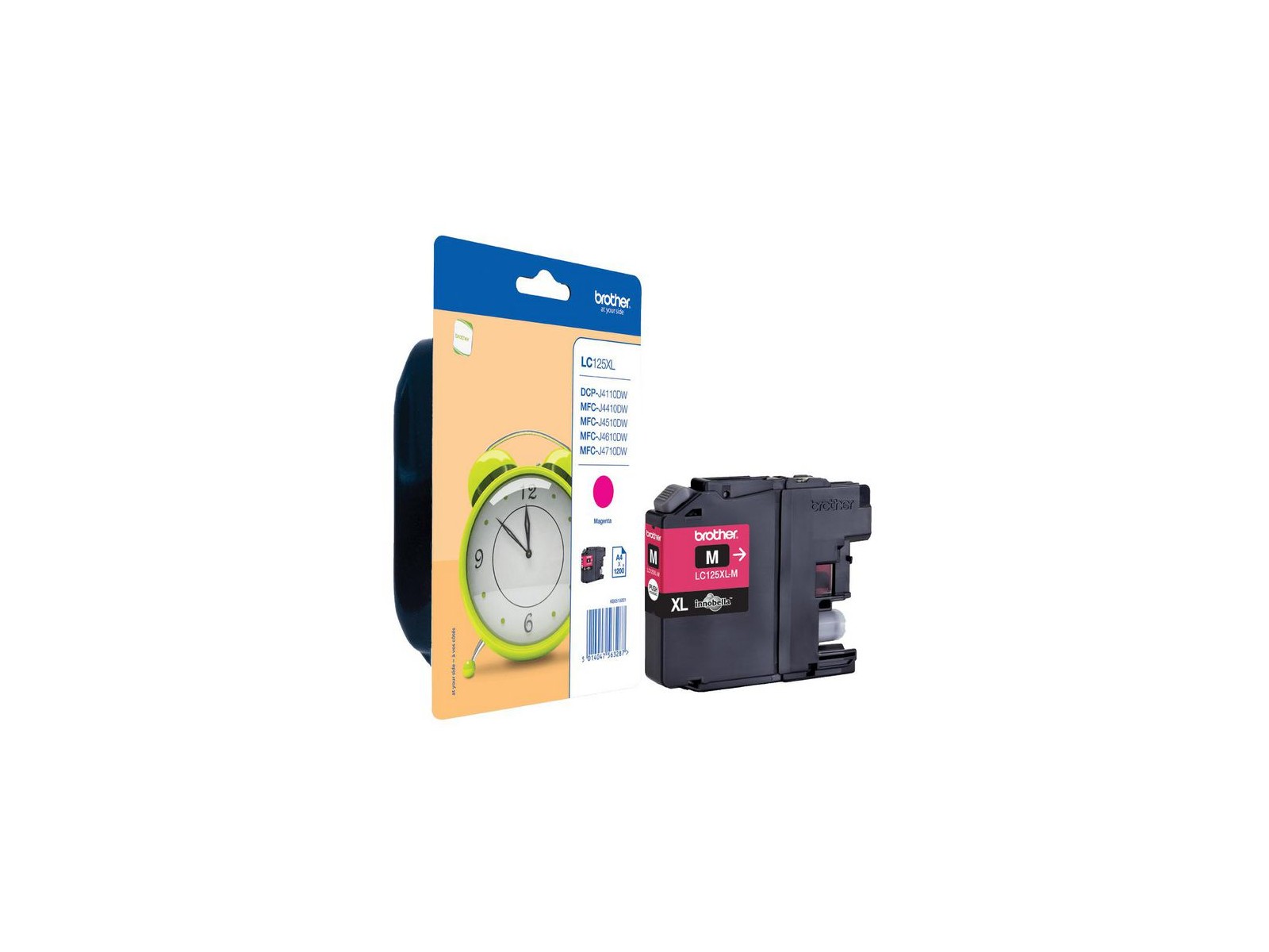 LC125XLMBP LC125XLMBP Brother Lc-125Xlmbp Ink Cartridge 1 Pc(S) Original Magenta LC125XLMBP LC125XLMBP Brother Lc-125Xlmbp Ink Cartridge 1 Pc(S) Original Magenta
