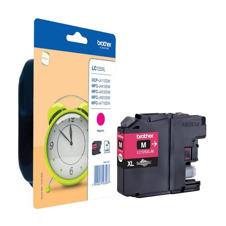 LC125XLMBP Brother Lc-125Xlmbp Ink Cartridge 1 Pc(S) Original Magenta LC125XLMBP Brother Lc-125Xlmbp Ink Cartridge 1 Pc(S) Original Magenta
