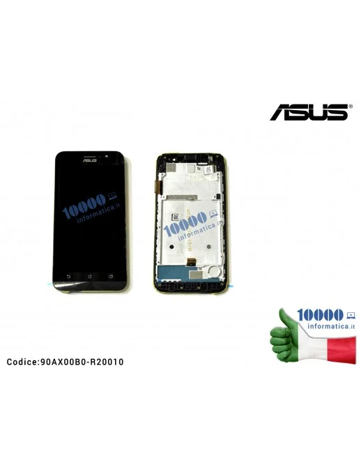 90AX00B0-R20010 Display LCD con Vetro Touch Screen ASUS ZenFone Go ZB500KG (X00BD) [NERO]