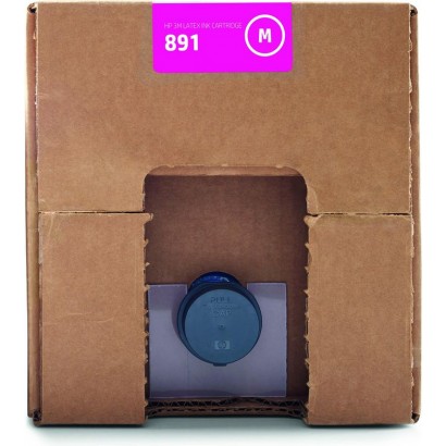 G0Y73A G0Y73A HP 3M 891 10-Liter Magenta Latex Ink Cartridge