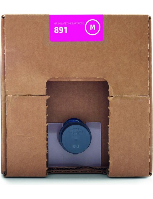 G0Y73A G0Y73A HP 3M 891 10-Liter Magenta Latex Ink Cartridge