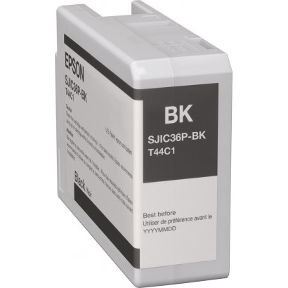 C13T44C140 Epson Ink cartridge for ColorWorks C6500/C6000, Black 1