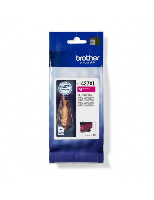 LC427XLM Brother LC-427XLM ink cartridge 1 pc(s) Original High (XL) Yield Magenta